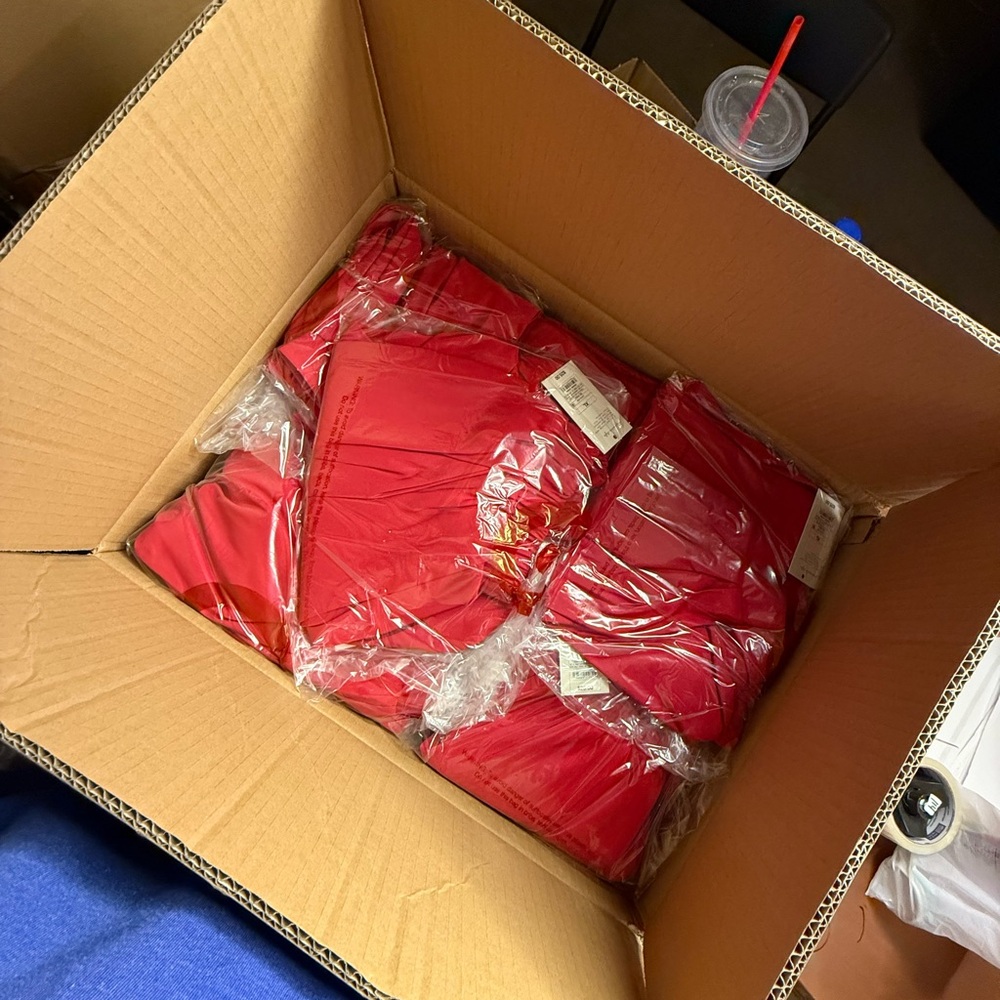 CASEPACK - 6/case A New Day Red Bubble Skirt